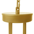 12-Light Vintage Rustic Round Chandelier Gold Finish, 36" Farmhouse Barn-Style Metal Industrial Loft Ceiling Light