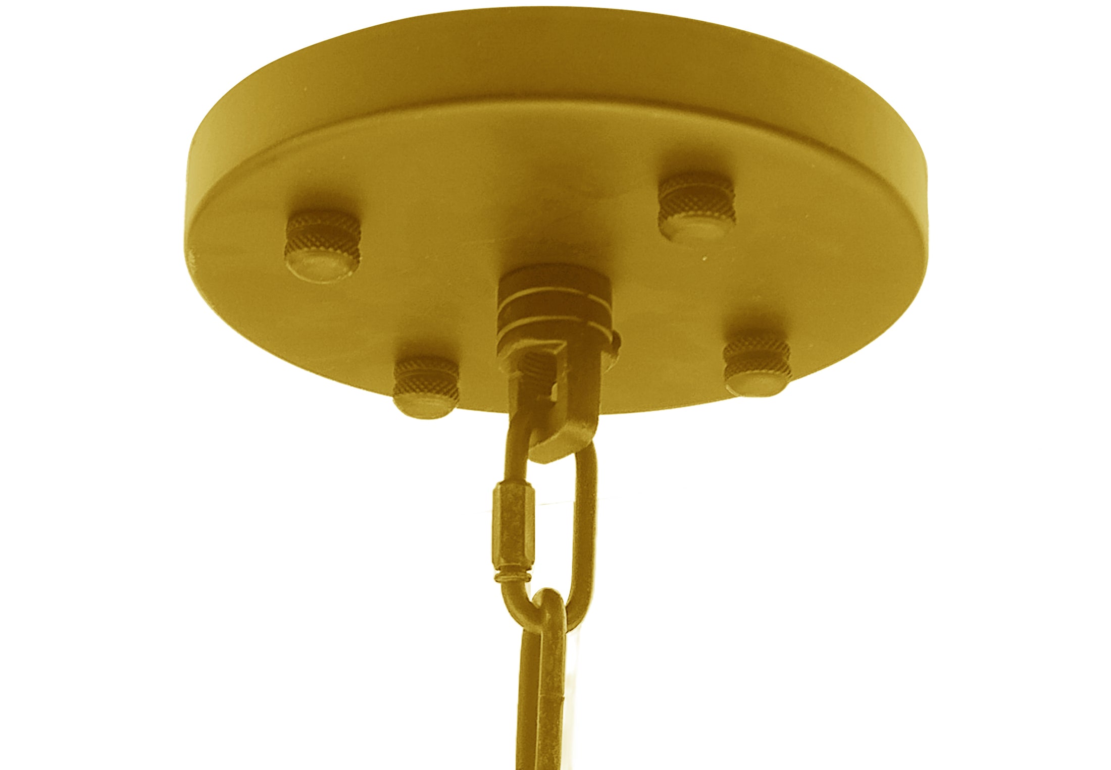 8-Light Round Chandelier Gold Finish, 48" Rustic Vintage Barn Metal Industrial Loft Ceiling Lighting Fixture